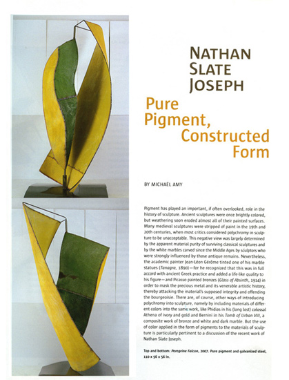 SCULPTURE MAGAZINE 2008